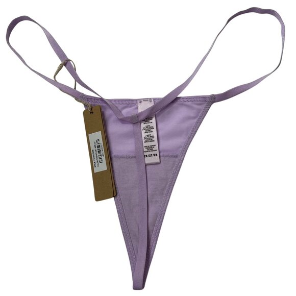 SKIMS Fits Everybody Micro Thongs Lot of 3 Sugar Plum 2X - Picture 4 of 10